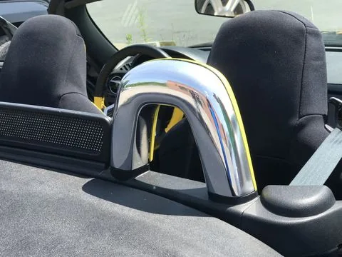 Chromed trim back in the car